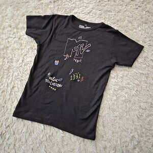 ☆5/$15☆MTV NYC Graphic Tee | Black Music Television Shirt | XS